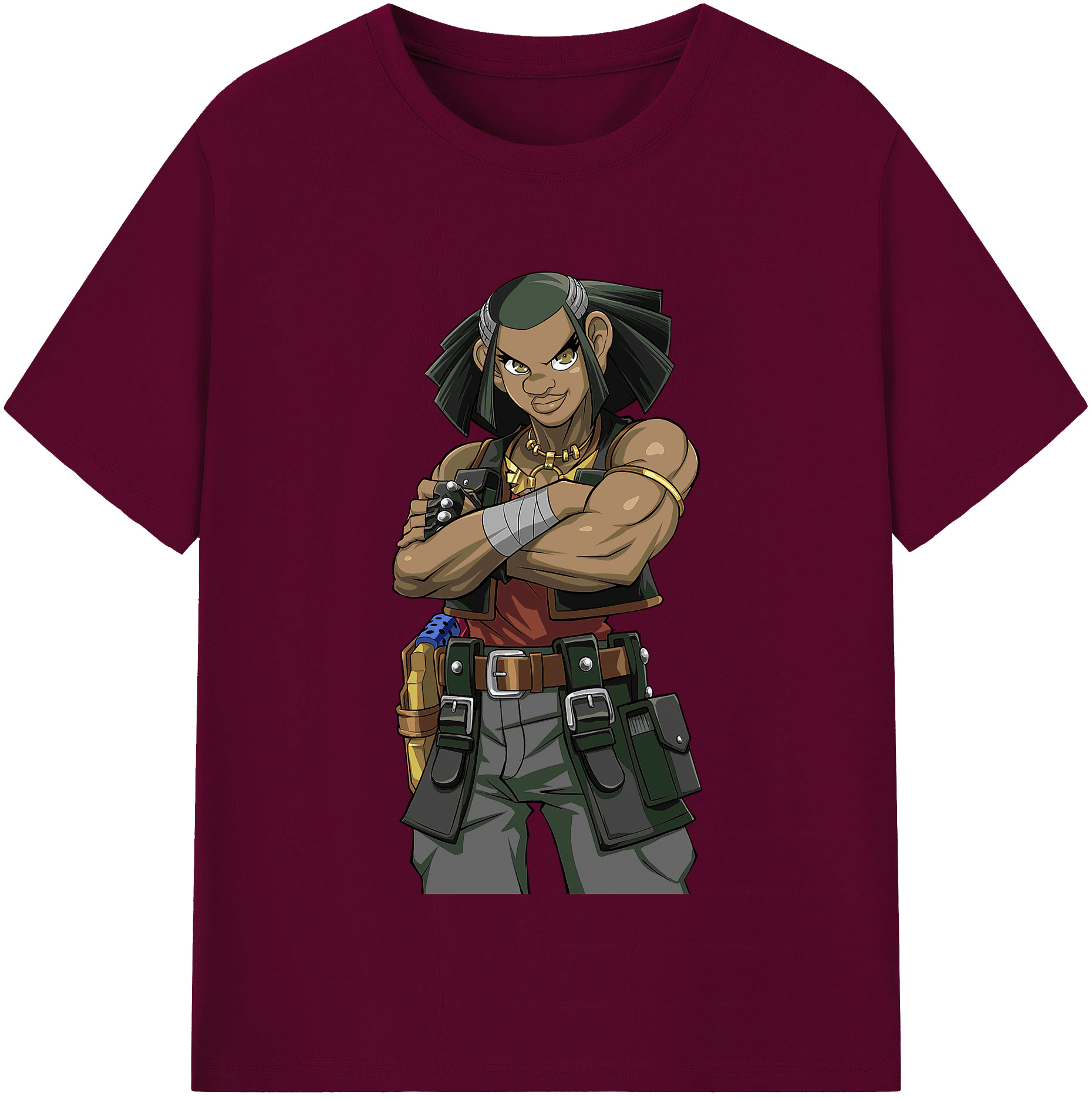 （画像用） 遊☆戯☆王 Yu-Gi-Oh! レディースカジュアルプリントTシャツ（綿100％）